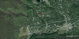 satellite view of property