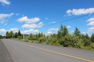 road side New Brunswick land for sale