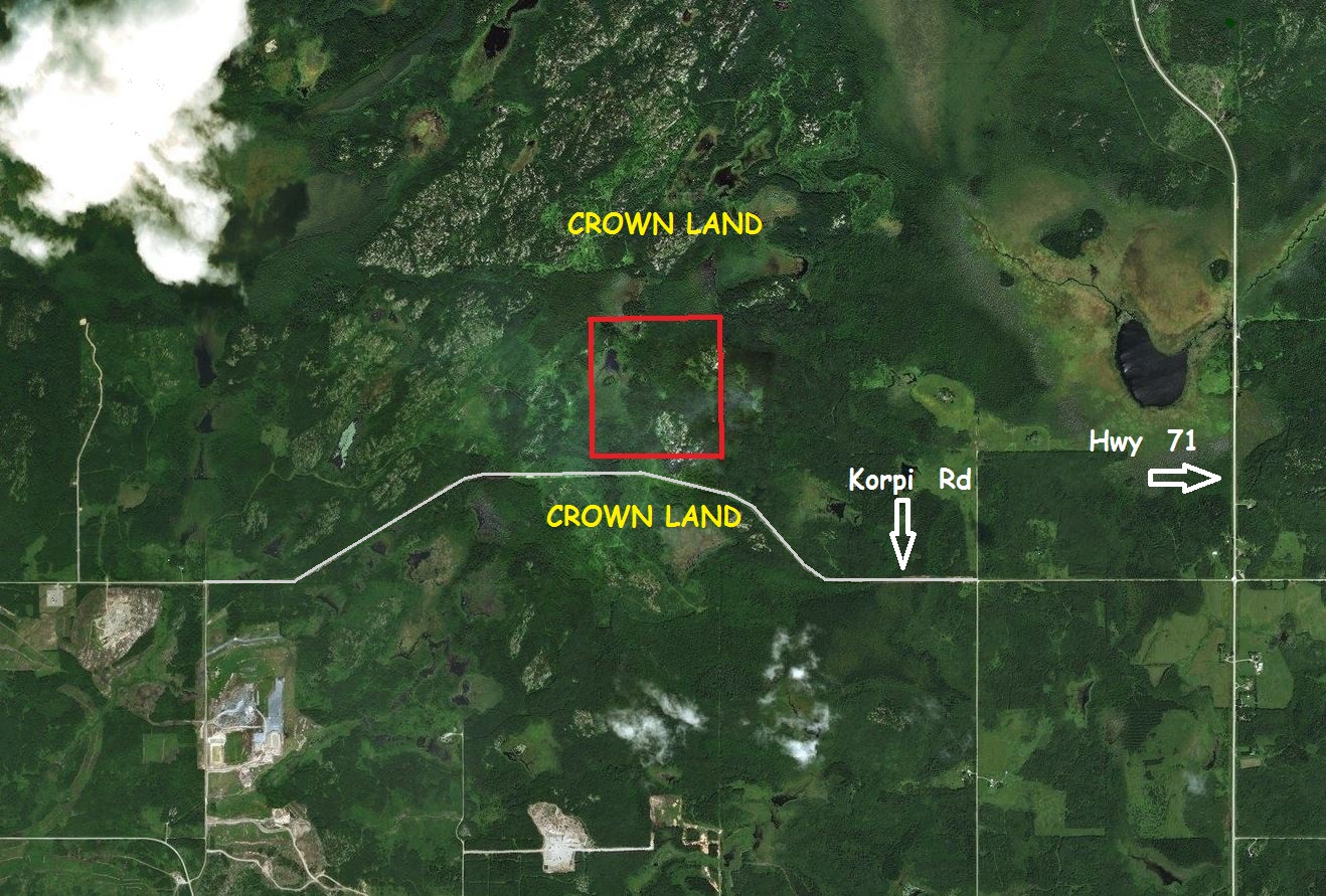 Crown Land for Sale in Rainy River, Ontario | Dignam Land